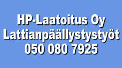 HP-Laatoitus Oy logo